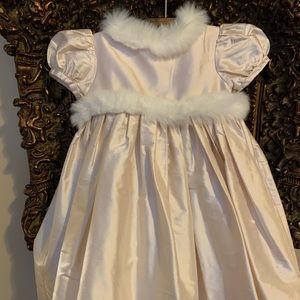 Suzanne Lively silk dress Sz 24mos